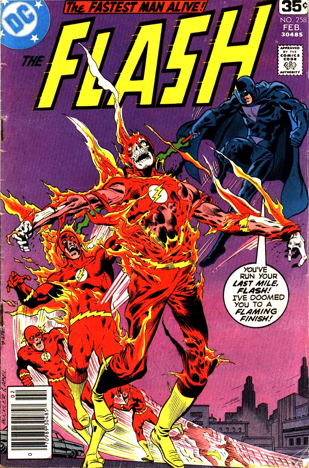 CRACK! POW! WHAM!: Gallery of Great Comic Book Covers: THE FLASH #258