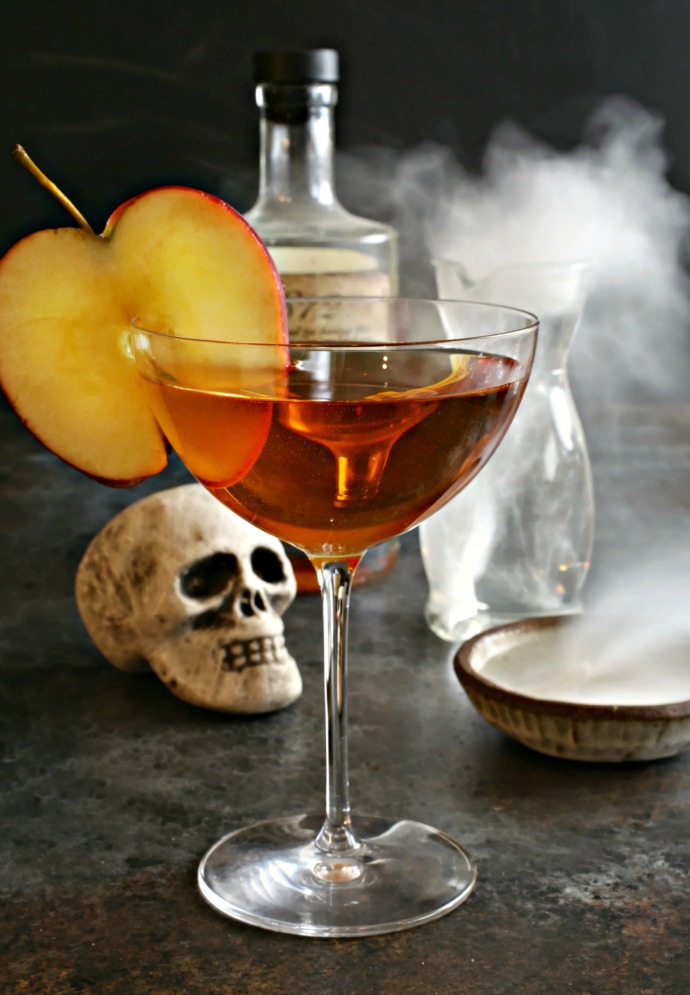 Hungry Couple Poison Apple Manhattan Cocktail