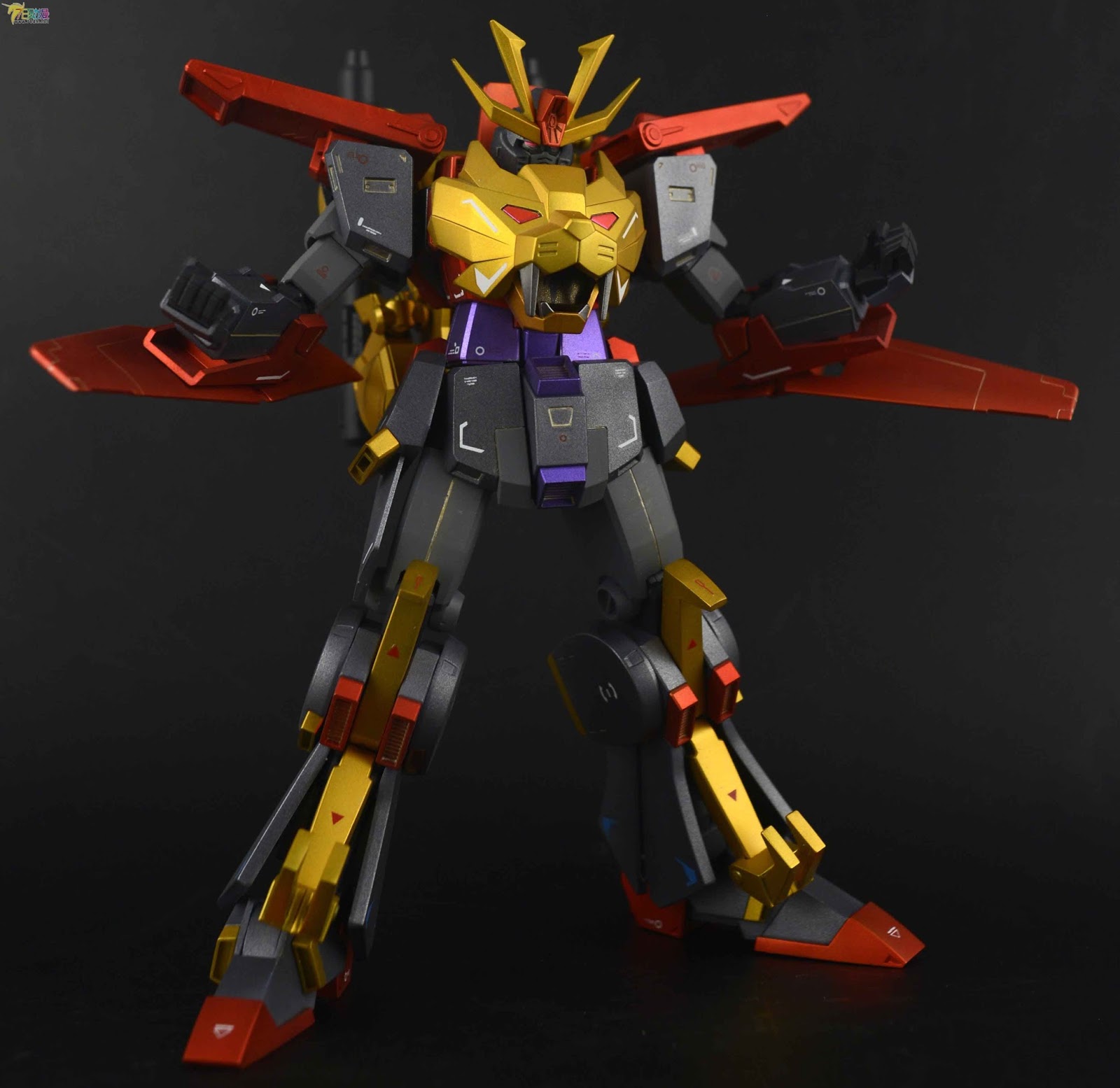 GUNDAM GUY: HGBF 1/144 Gundam Tryon 3 - Painted Build