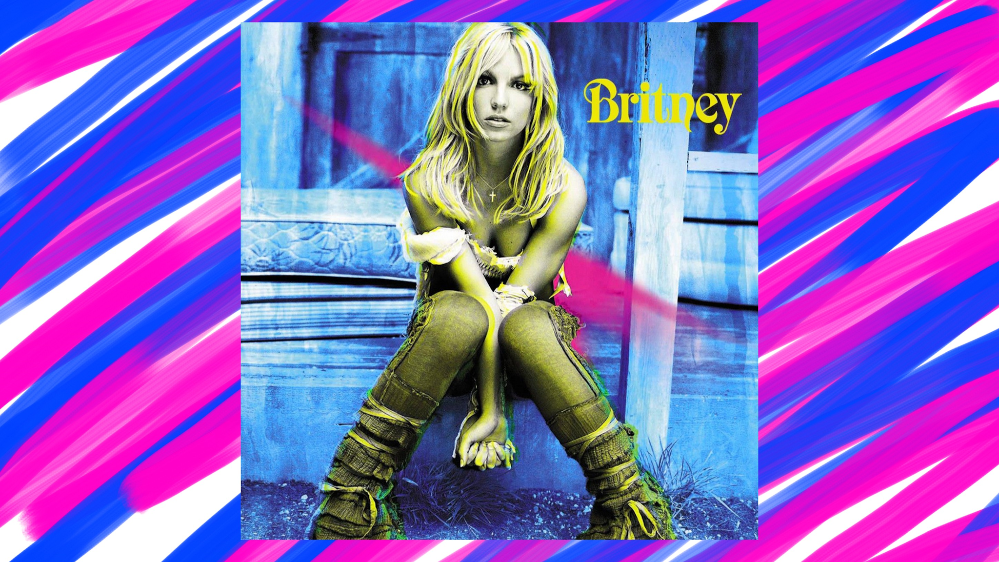 Britney Album Cover Art Britney Spears Jive Records