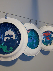 party craft ocean theme whale sea under dolphin activity decorations crafts activities aquarium preschool fish joyfully weary themed adapt could