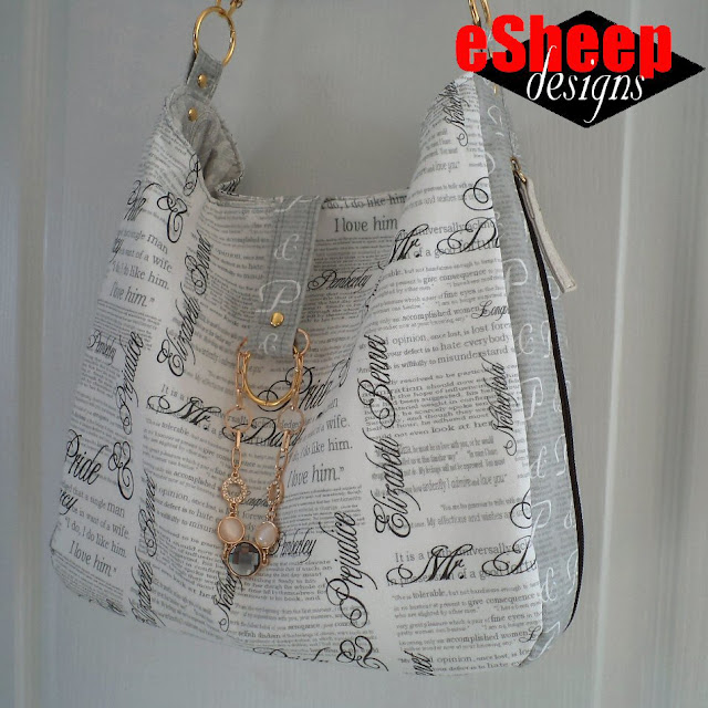 Goddess of the Sea Shoulder Bag crafted by eSheep Designs