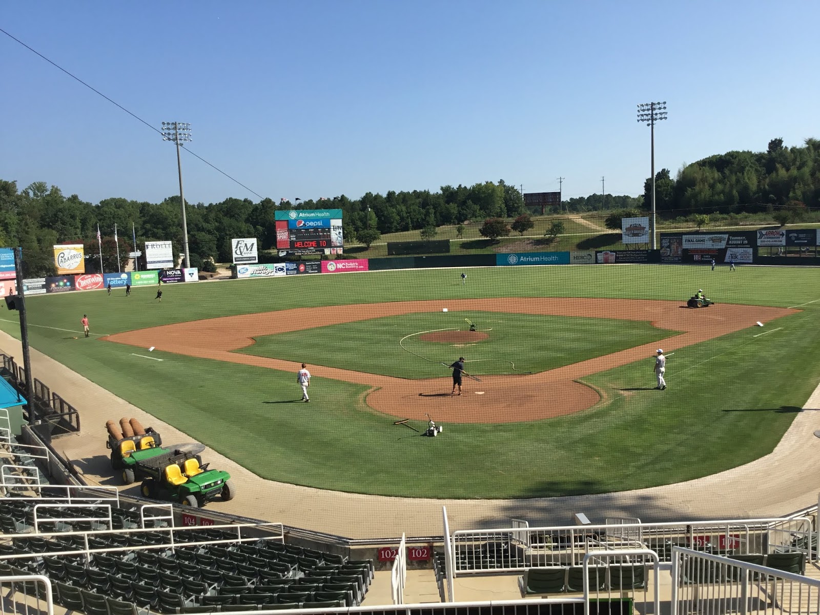 Musings about Sports and other important items Road Trip Kannapolis