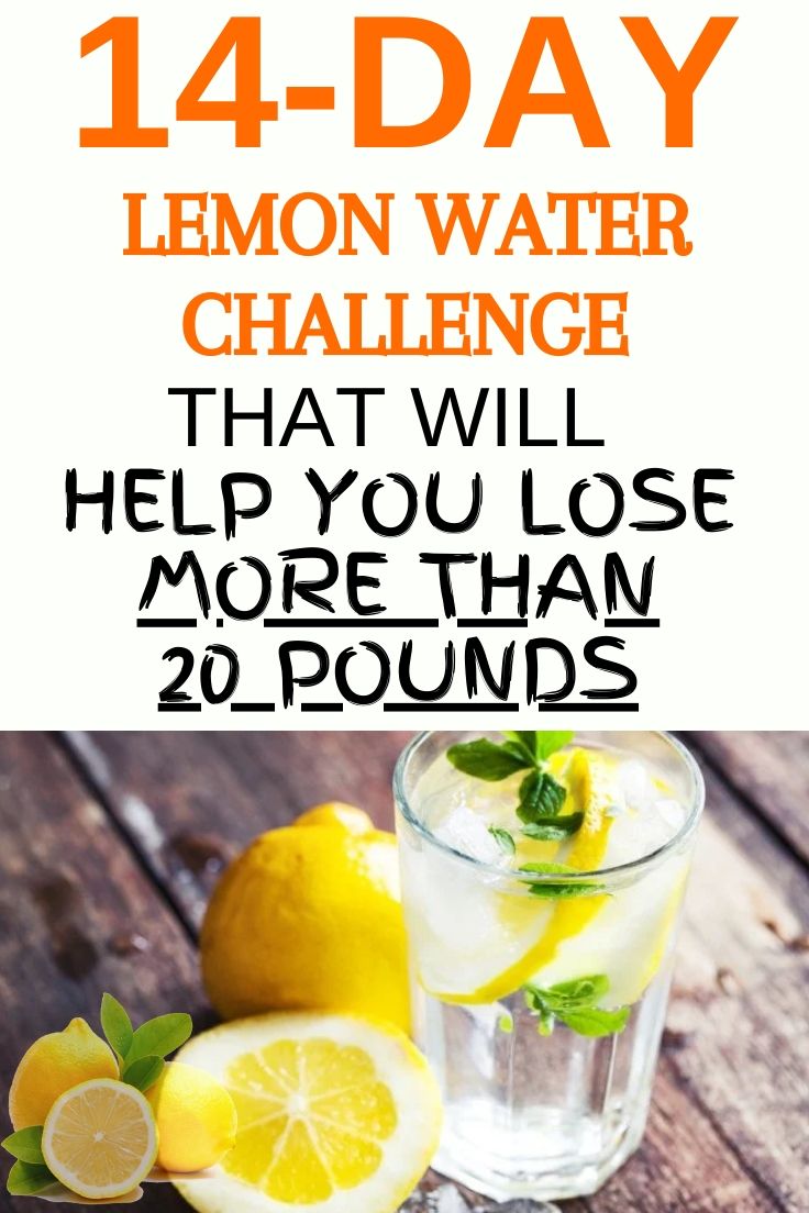 Here’s A 14-Day Lemon Water Challenge That Will Help You Lose Weight