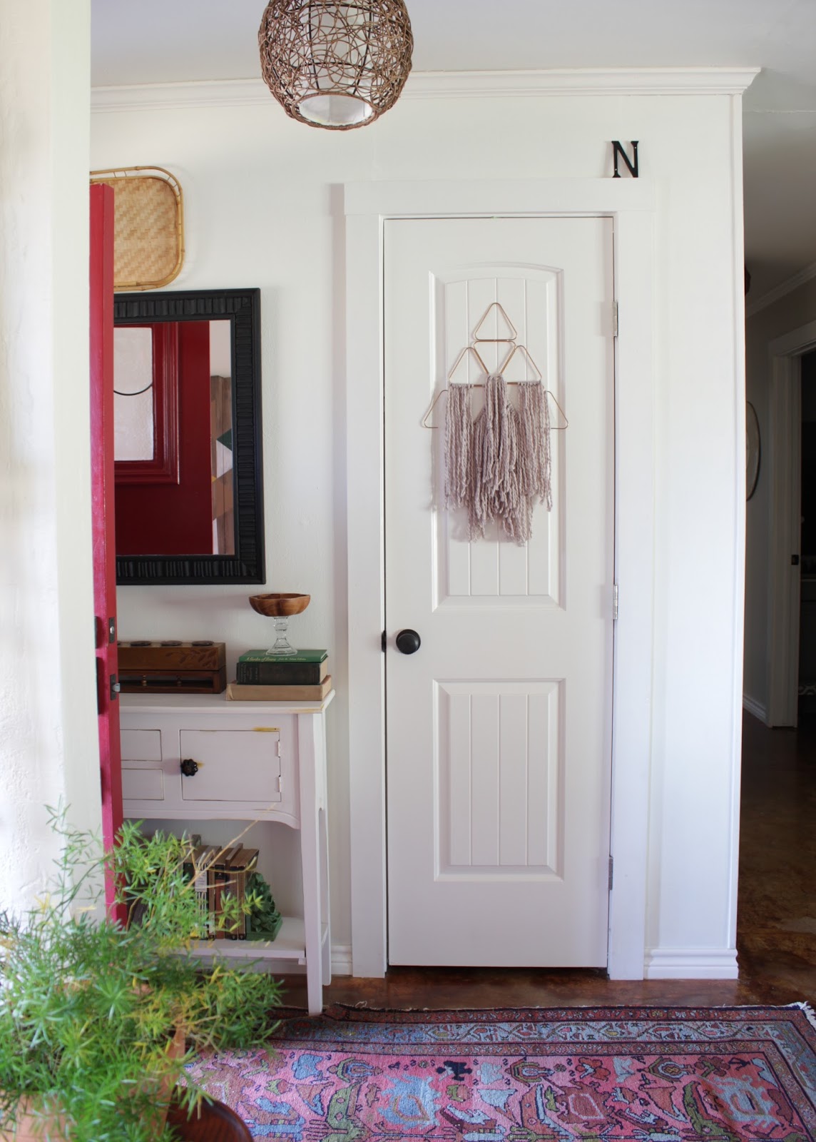 House Homemade How to make a wall hanging