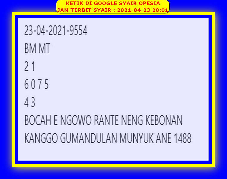 PREDIKSI HK MALAM INI