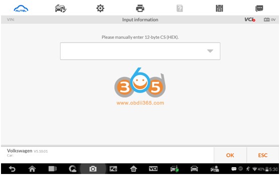 Autel IM608 VW Key Mode Learning 12