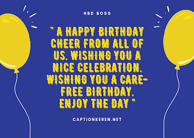happy birthday wishes card for boss