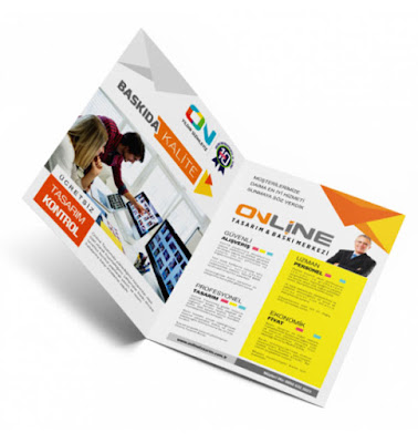 Online Tasarım Aracı Broşür Örnekleri - Onlinetasarim.com.tr