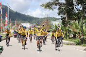 Taklukan Puluhan Tanjakan, Pangdam XII/Tpr dan Cyclist TCC Finish di Titik Nol