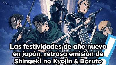 Episodio 5 de Shingeki no Kyojin : The Final Season se retrasará 2 semanas