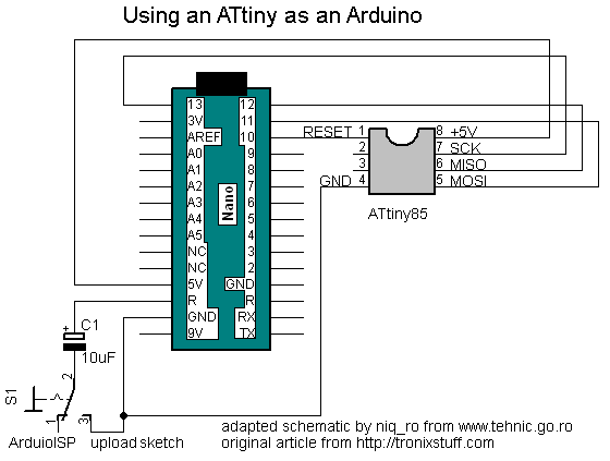 Nicu FLORICA (niq_ro): Programarea unui microcontroler ATtiny85 cu ...