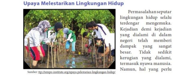 Istilah yang Terdapat dalam Teks Upaya Melestarikan