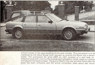 Rover SD1 conversion by the Dove Group