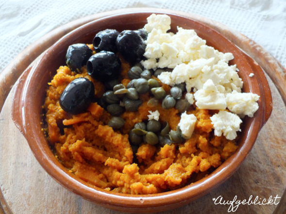 MAGISCHER ORIENT - MÖHRENPÜREE MIT SCHAFSKÄSE | *AUFGEBLICKT