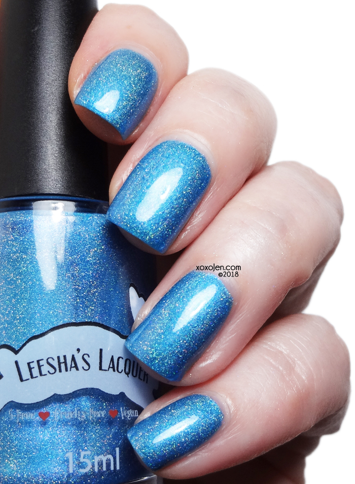 xoxoJen's swatch of Leesha's Lacquer Surf’s Up