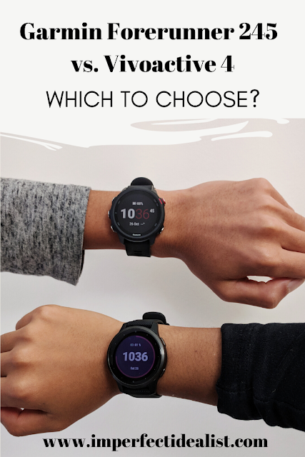 Review: Garmin Forerunner 245 (Music) vs. Vivoactive 4S | imperfect idealist