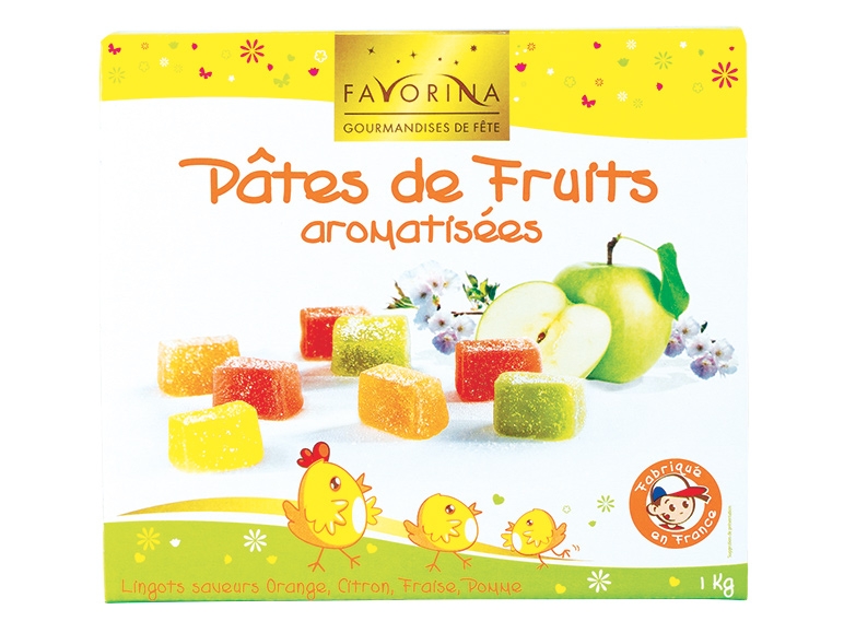 Pâtes de fruits aromatisées Lidl Avis sur les produits
