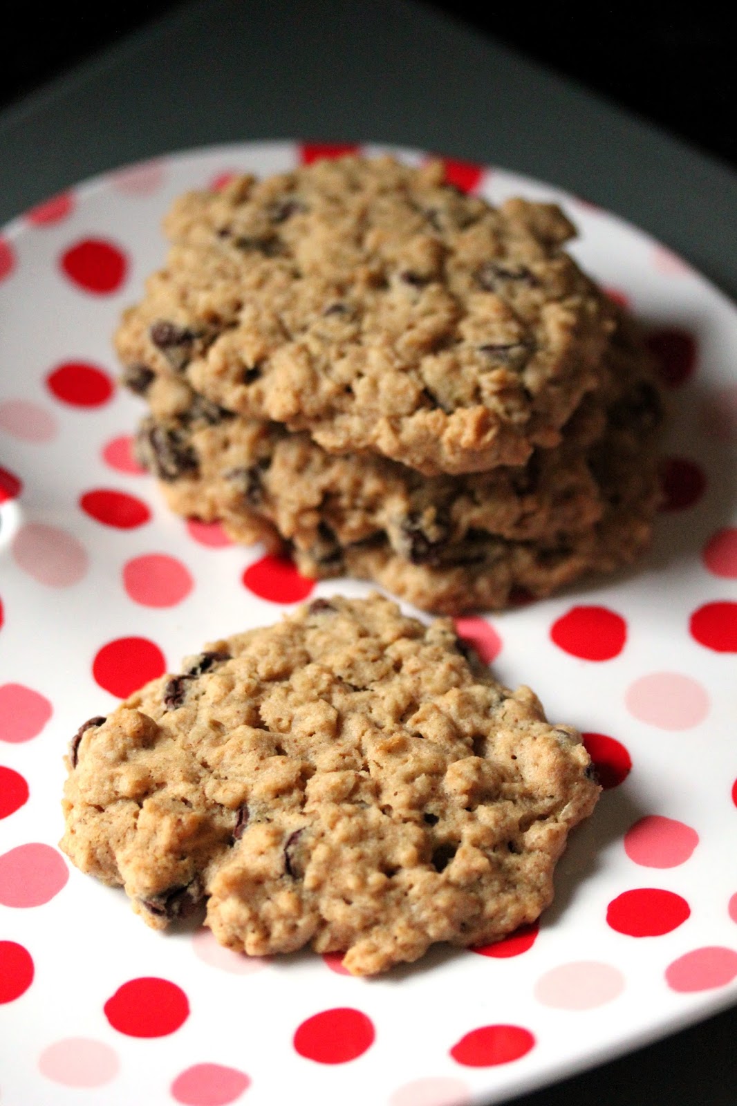 Soft Peanut Butter Oatmeal Chocolate Chip Cookies | Kitchen Grrrls.