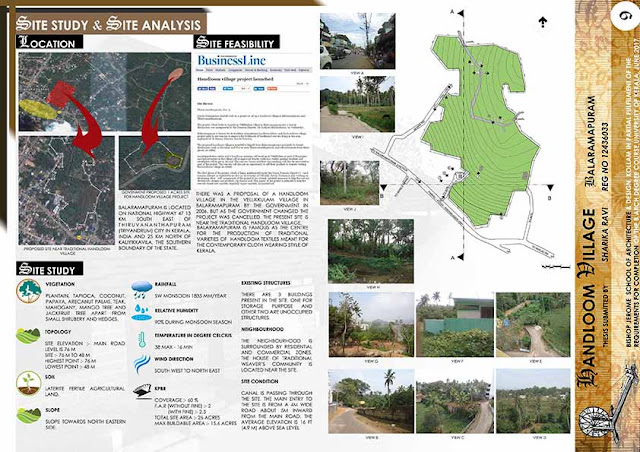 Handloom village thesis image