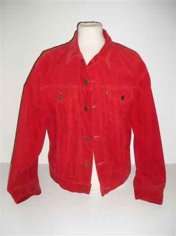 Gama Clothing Presents!: LEVIS RED CORDUROY JEAN JACKET