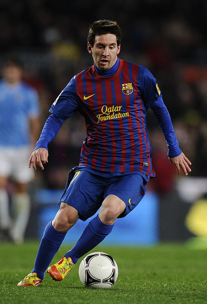 Football Players: Lionel Messi 2012 Photos