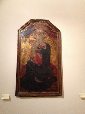 Pinacoteca di Sena: Madonna col Bambino di Stefano di Giovanni detto il Sassetta
