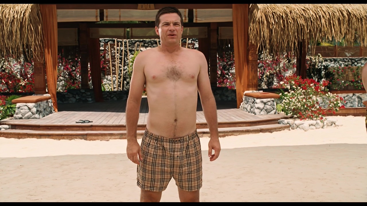 Jason Bateman shirtless in Couples Retreat.