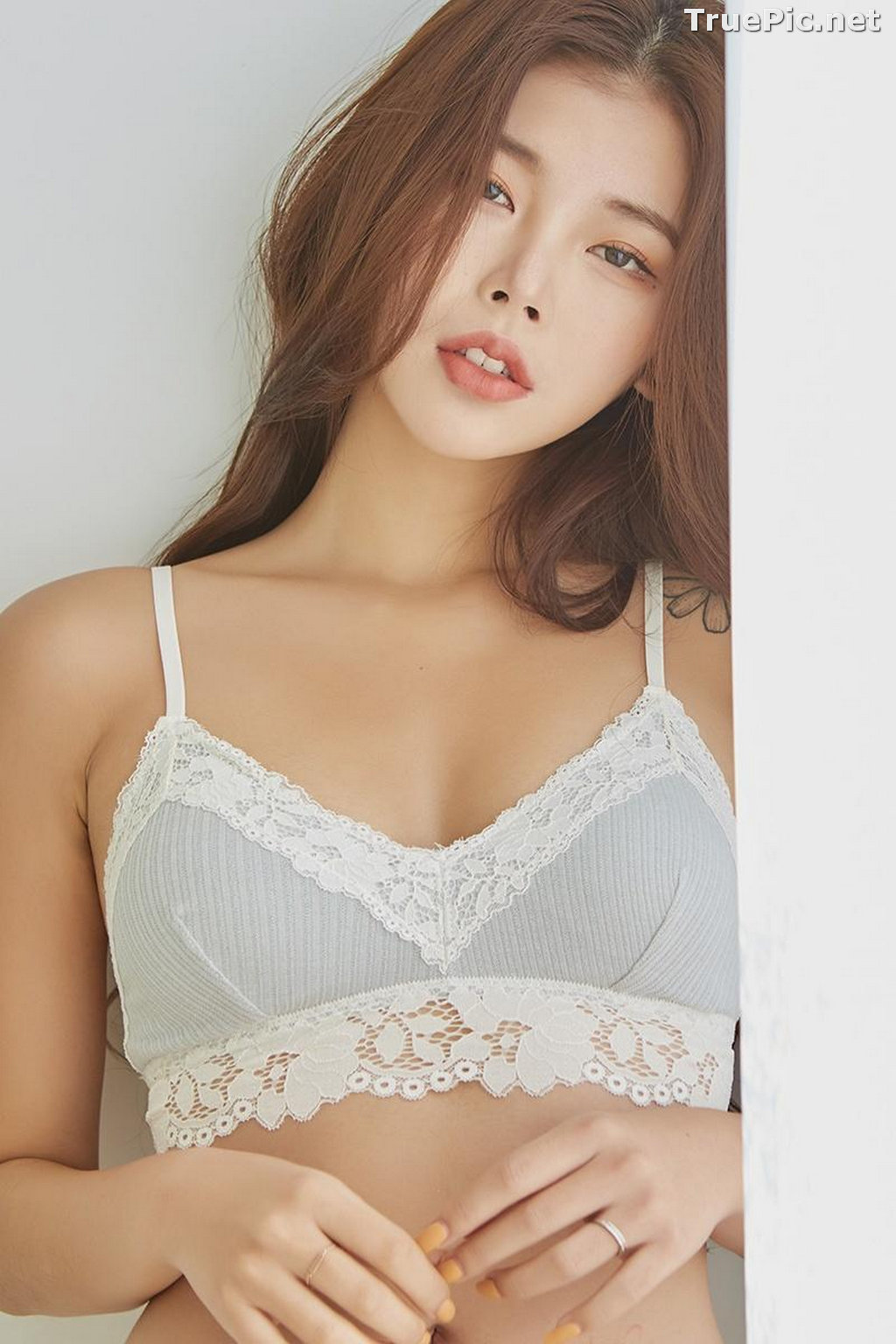 Image Korean Fashion Model – Da Yomi (다요미) – Lountess Spring Lingerie #2 - TruePic.net - Picture-53