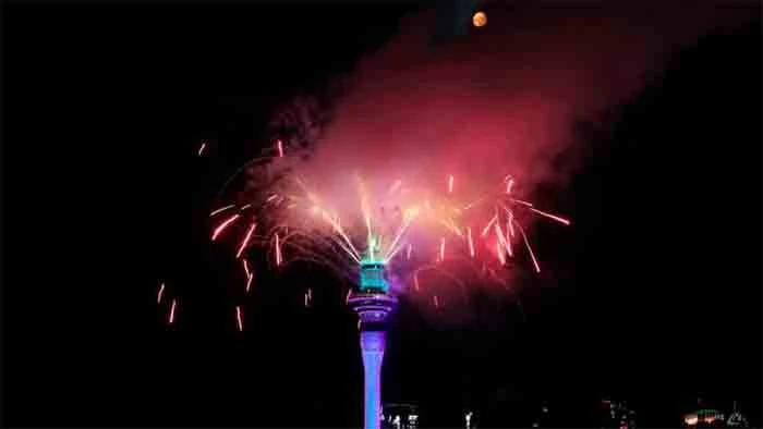 'Covid-free' New Zealand welcomes 2021 with stunning firework display, New Zealand, New Year, Celebration, World