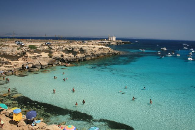 cala azzurra favignana