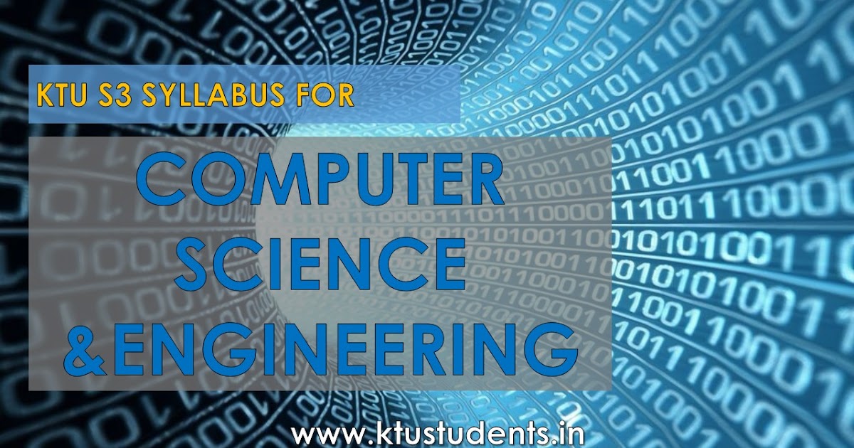 Syllabus Science and Engineering KTU Students