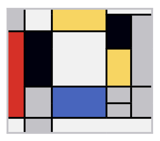 Document Geek: Make a Mondrian using InDesign Tables