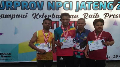 Syaiful Asnawi Atlit Paralimpik Asal Bruno