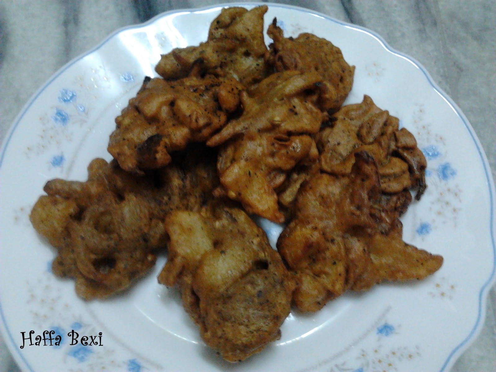 Gram Flour Fritters (Baysan k Pakoray ) Haffa's kitchen adventures