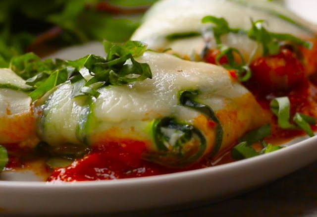 Zucchini Ravioli #healthy #vegan