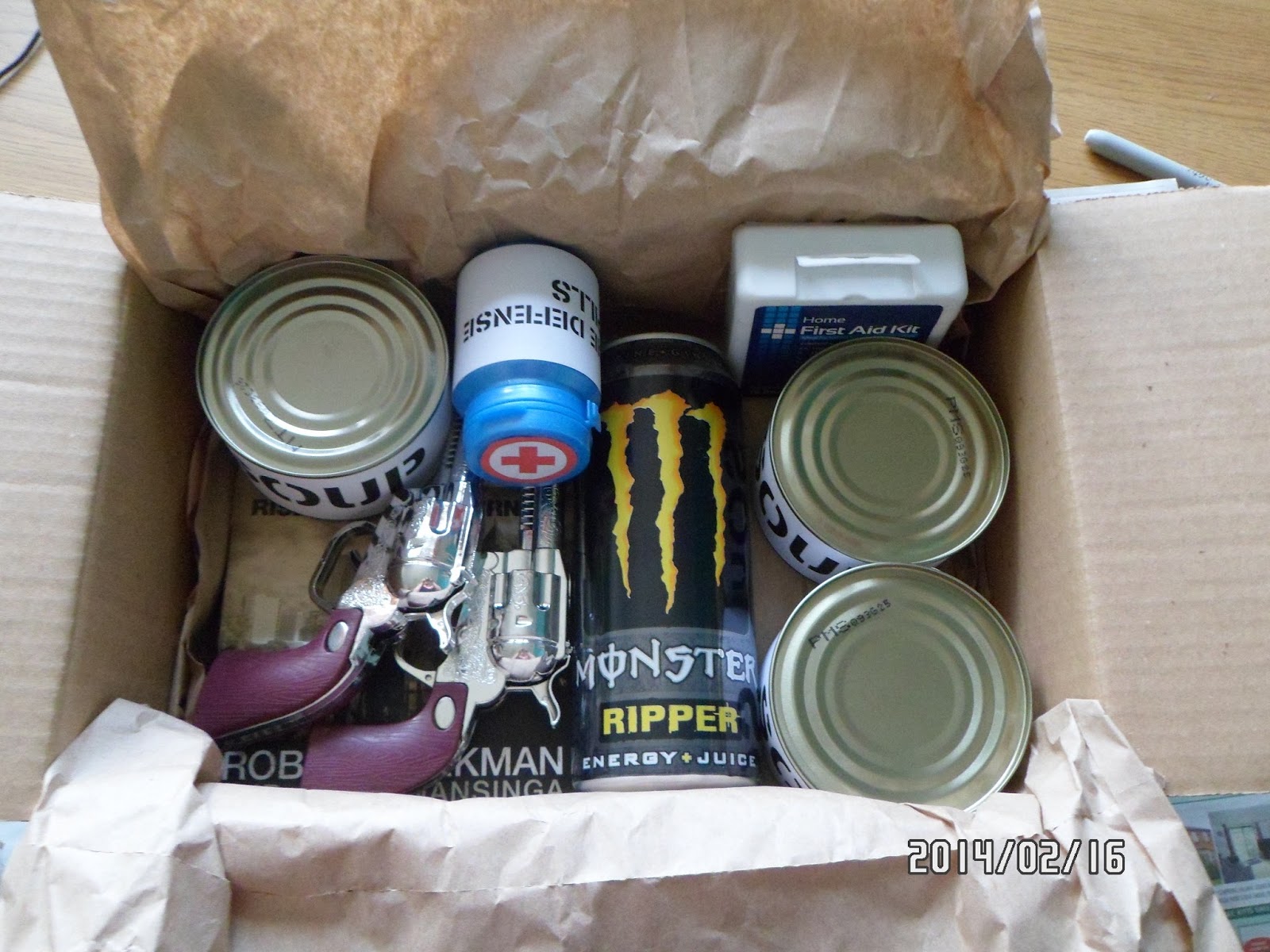 Beauty by a Geek Zombie Apocalypse Survival Kit Present