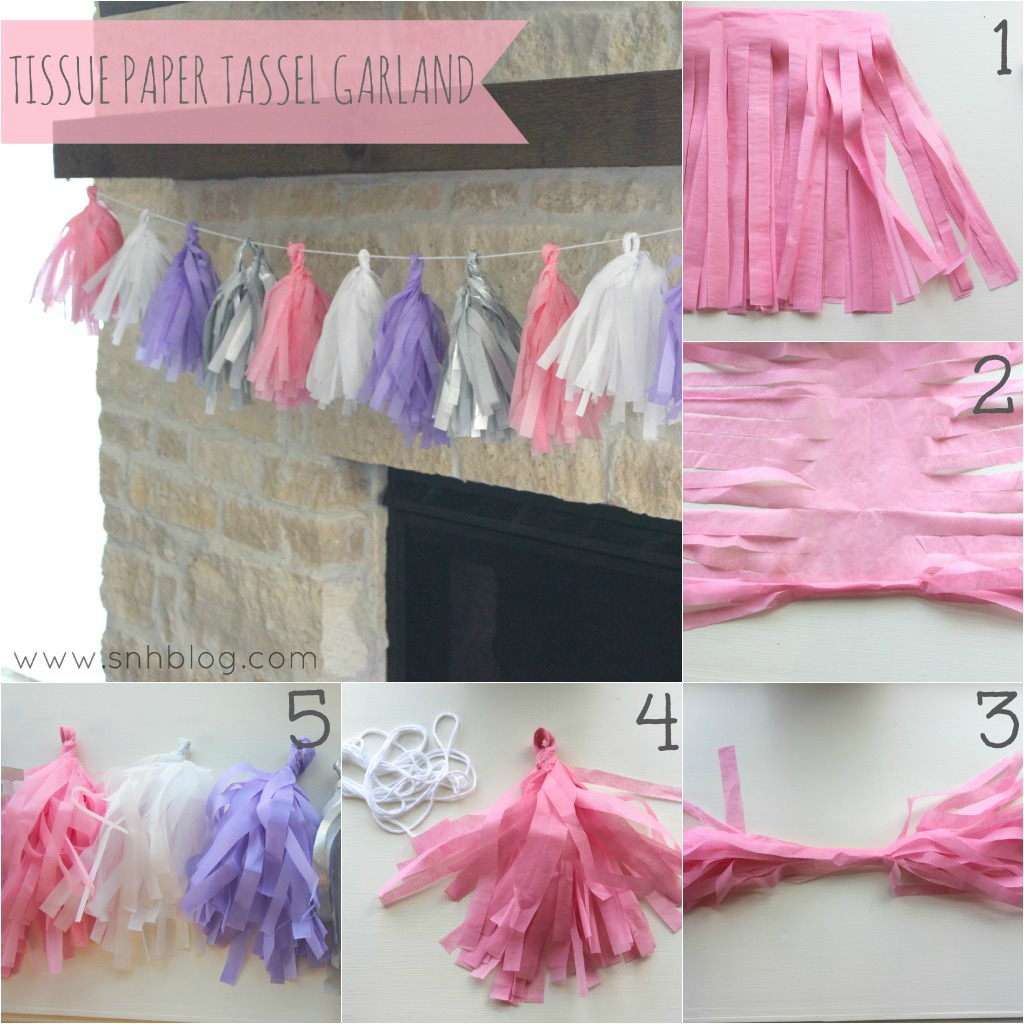 Гирлянда тассел как собрать