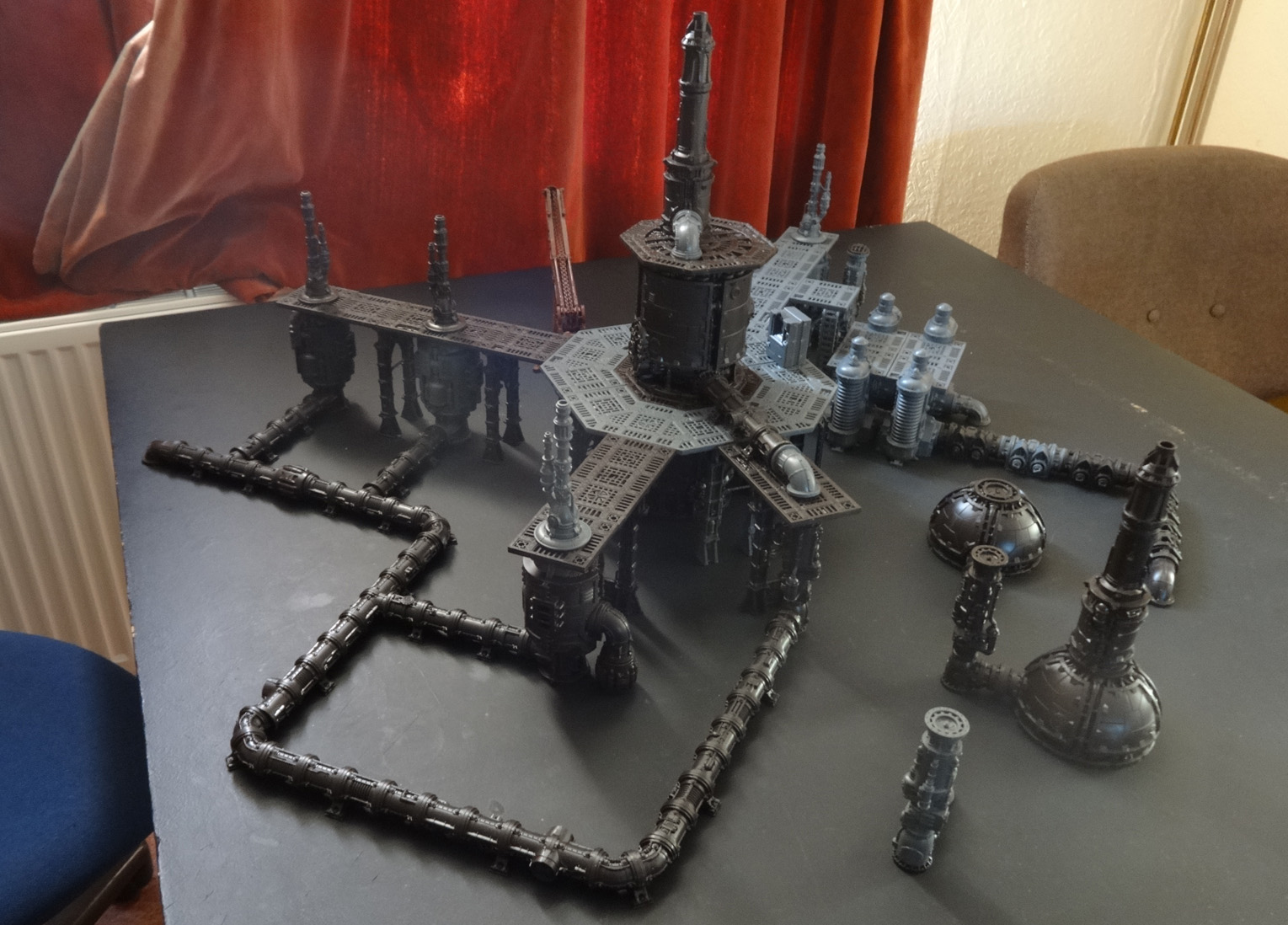 Industrial platforms Grated Scenery 40K NEW HDF mechanicus sector 