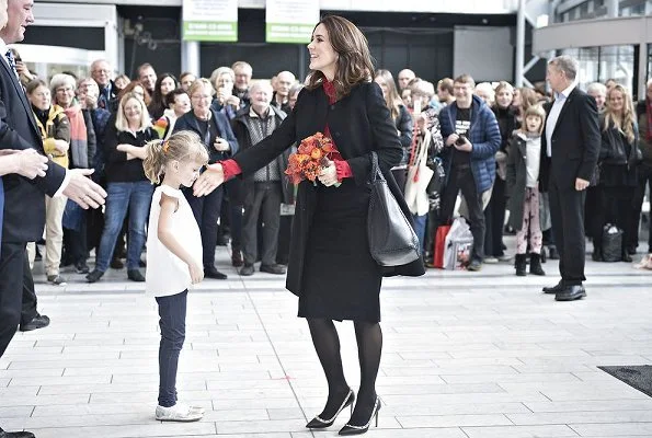 Crown Princess Mary of Denmark attended presentation of the book #Childmothers of UNFPA at Book Fair