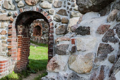 Lyckå slottsruin