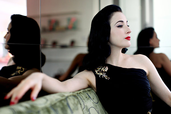 Fashion Spot: Dita Von Teese.