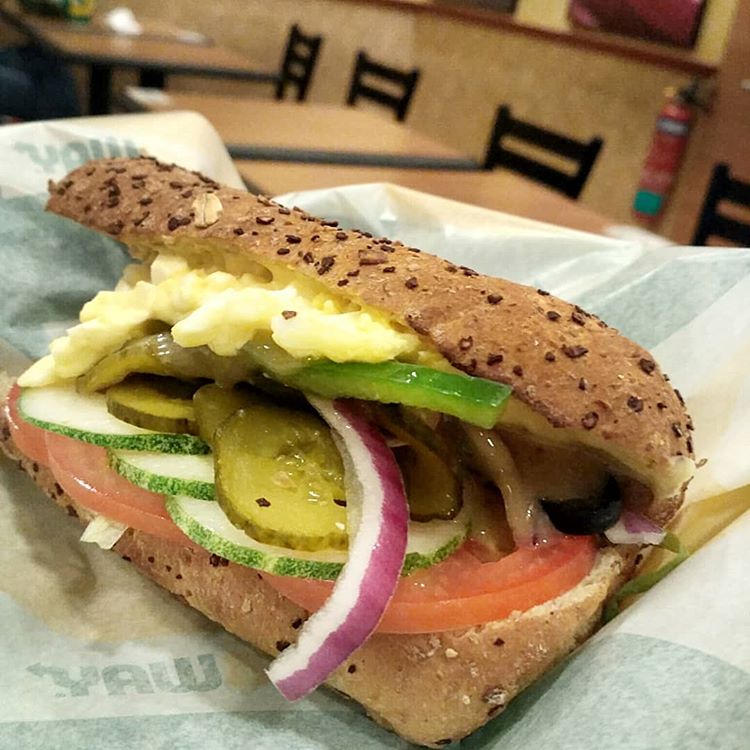 Chic Vegetarian Cuisine Go for meatfree, meatless option at Subway!