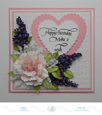 Selma&rsquo;s Stamping Corner and Floral Designs: Happy Birthday Card