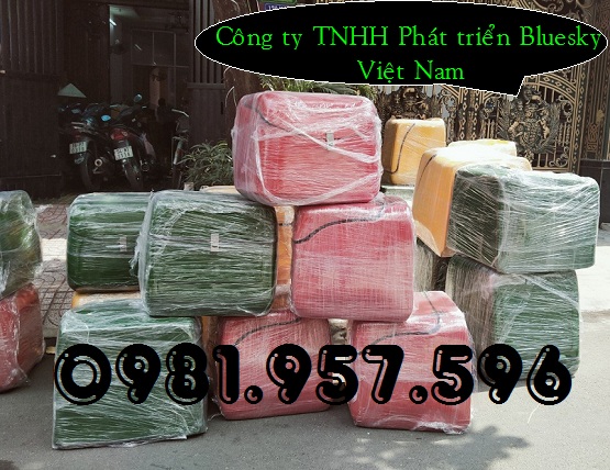 Thùng COMPOSITE chở hàng, thùng sau xe máy, thùng giao hàng