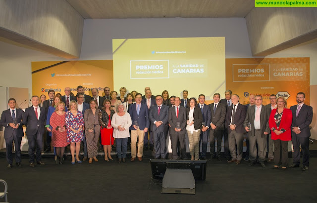 Sanidad felicita a los profesionales del SCS y asociaciones de pacientes galardonados en los Premios Redacción Médica a la Sanidad de Canarias