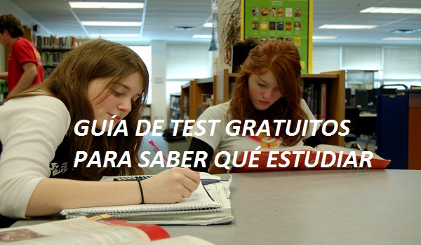 Test gratuitos para saber qué estudiar