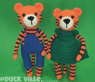 PATRON GRATIS TIGRE AMIGURUMI 45850