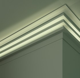 34 ideas de molduras de techo para las esquinas del techo