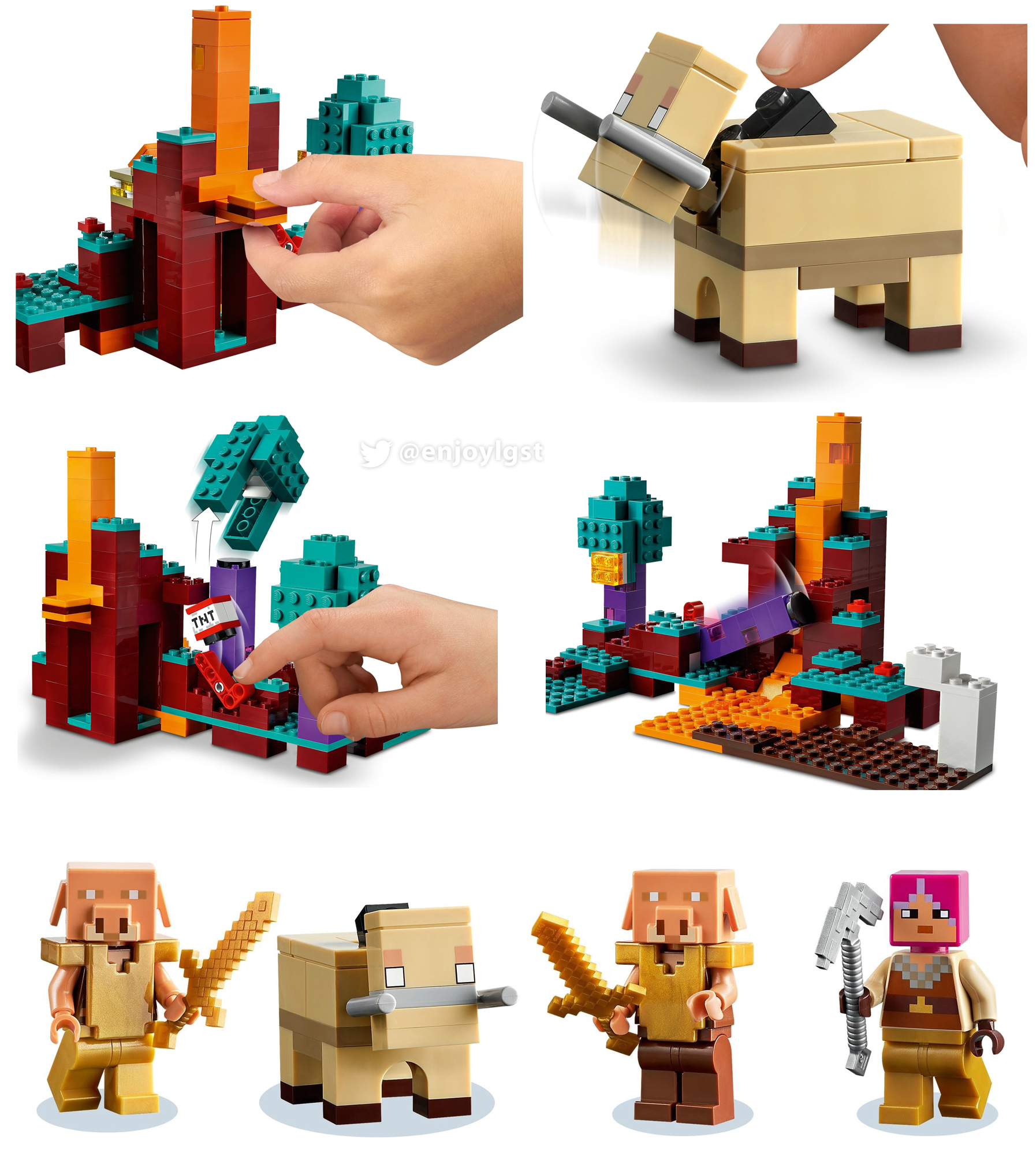 2021年3月発売レゴ(R) マインクラフト新製品情報：森と冒険│スタッズ｜レゴ(R)LEGO(R)総合ファンニュースメディア